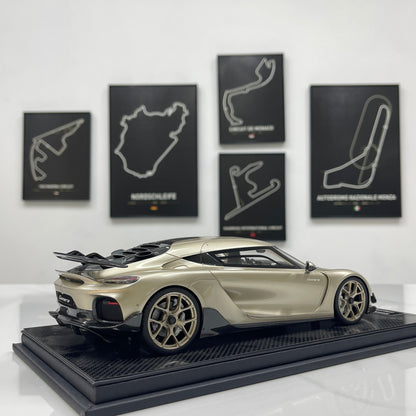 FrontiArt 1/18 Koenigsegg Gemera - Champagne - FA207