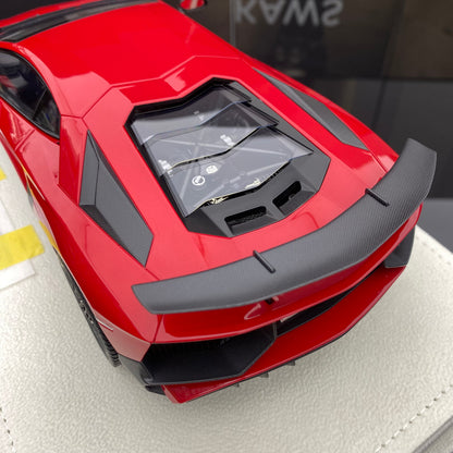 MAKE UP 1/18 Lamborghini Aventador LP750-4 SV limited edition car model