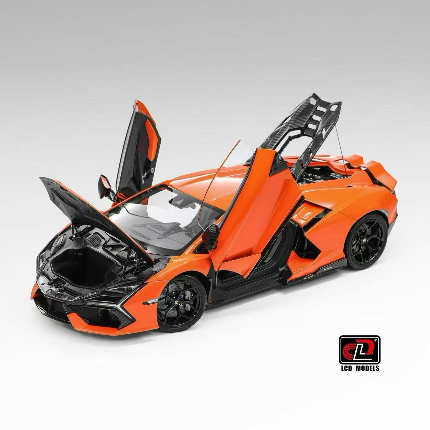 LCD 1/18 Lamborghini Revuelto, the new generation Aventador, alloy