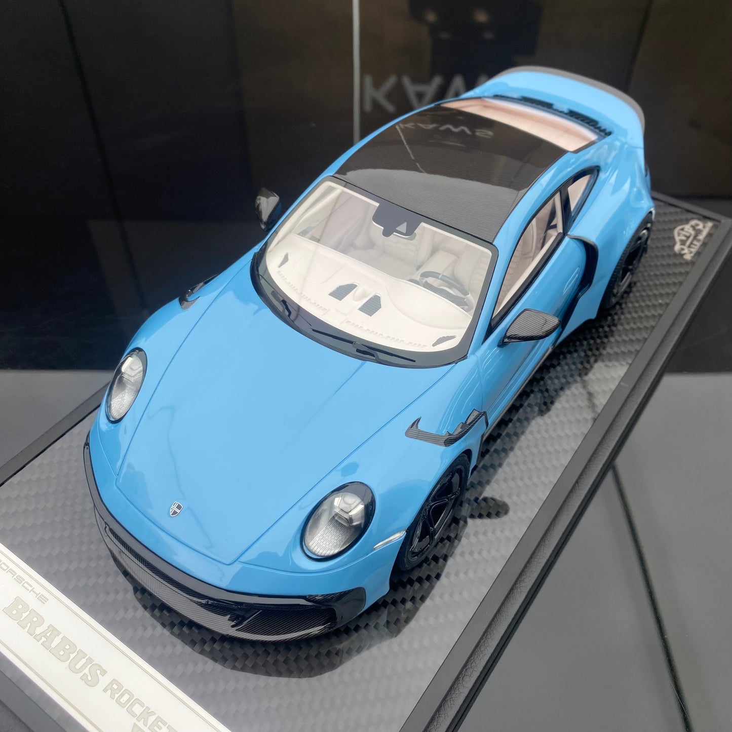VIP 1/18  Porsche Porsche 911 Brabus Rocket 900R modified version simulation car model