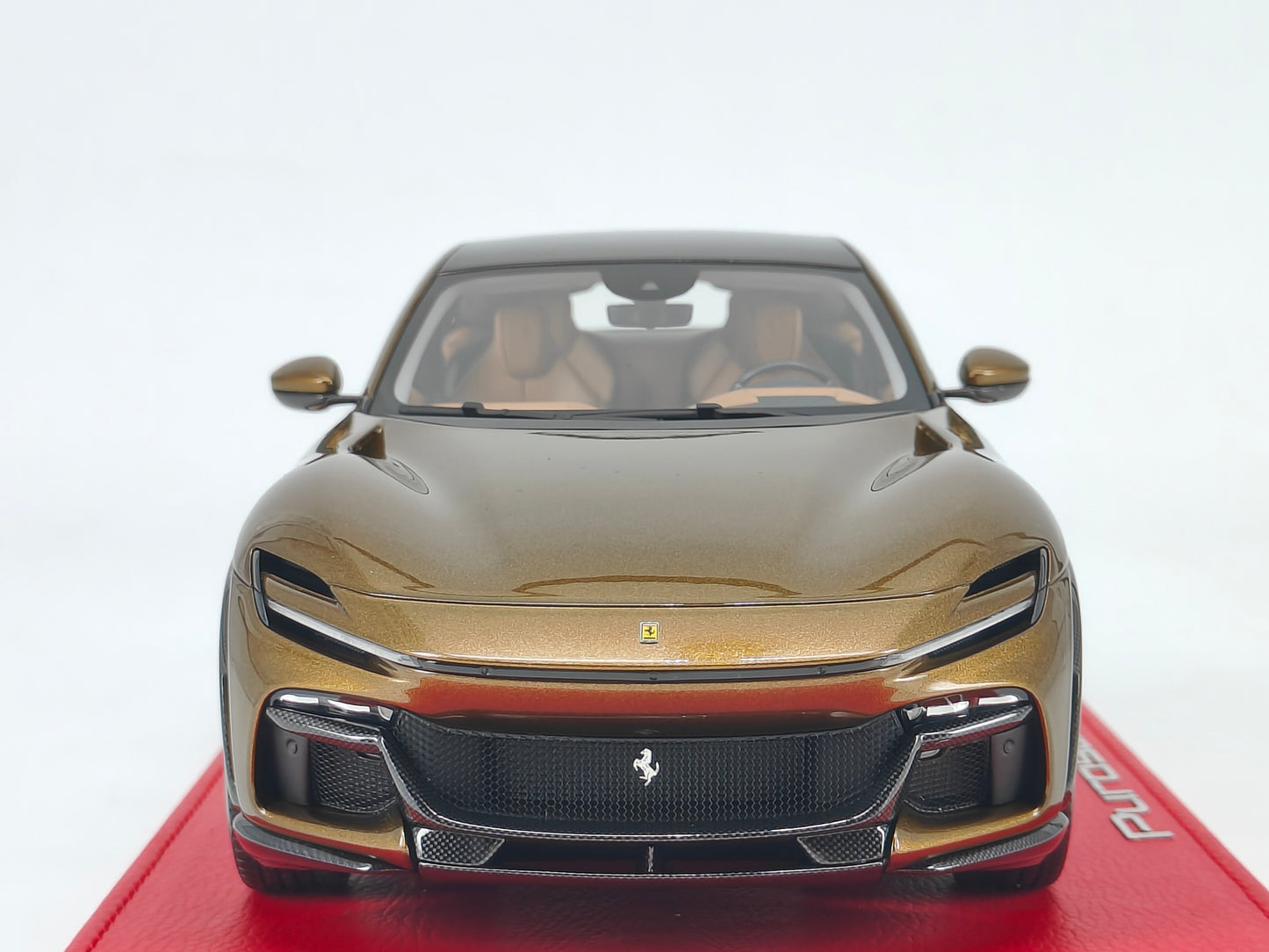 BBR 1/18 Ferrari Purosangue in Metallic Green, Limited Edition Model Car Ornament