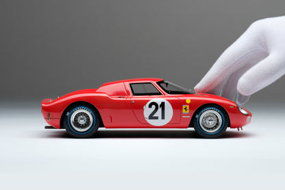 Amalgam 1/18 Ferrari 250 LM-1965 Le Mans Champion Simulation Car Model
