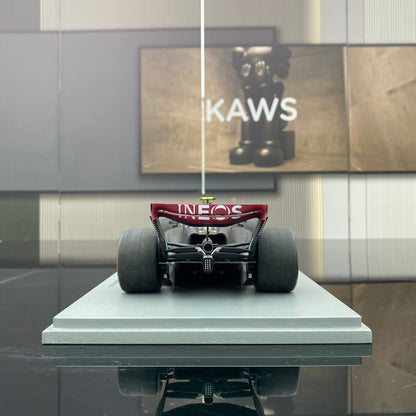 SPARK 1/18 Mercedes-Benz AMG F1 Team W14 2023 British Grand Prix Hamilton Black and Green Paint 18S901