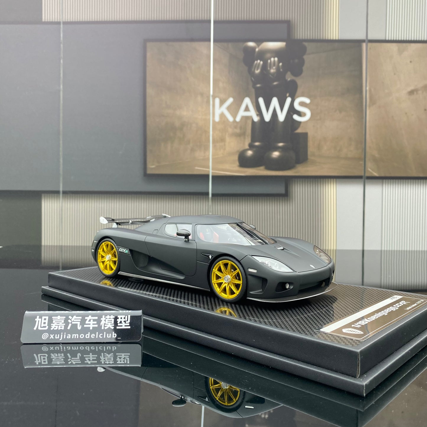 VMB 1/18 Koenigsegg CCXR limited edition supercar model ornament gift