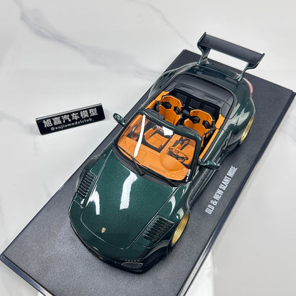 GT Spirit 1/18 Porsche Old & New Tokyo Auto Salon Green GT548