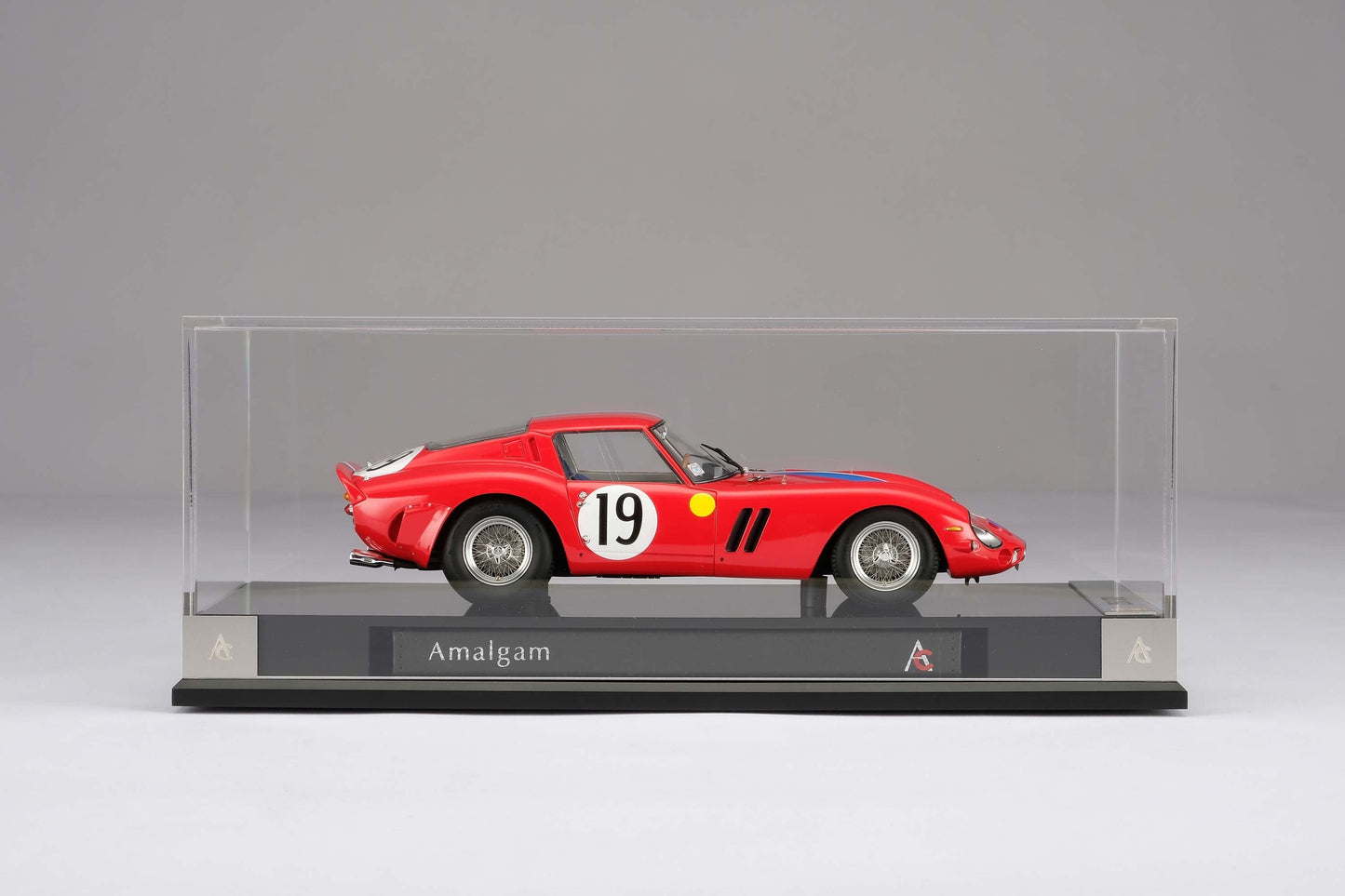 Amalgam 1/18 Ferrari 250GTO 3705GT 1962 Le Mans GT class winner