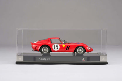 Amalgam 1/18 Ferrari 250GTO 3705GT 1962 Le Mans GT class winner