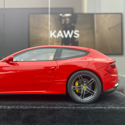 Ferrari FF HH MODEL 1/18, modelo de coche de simulación de edición limitada, color rojo metalizado estándar