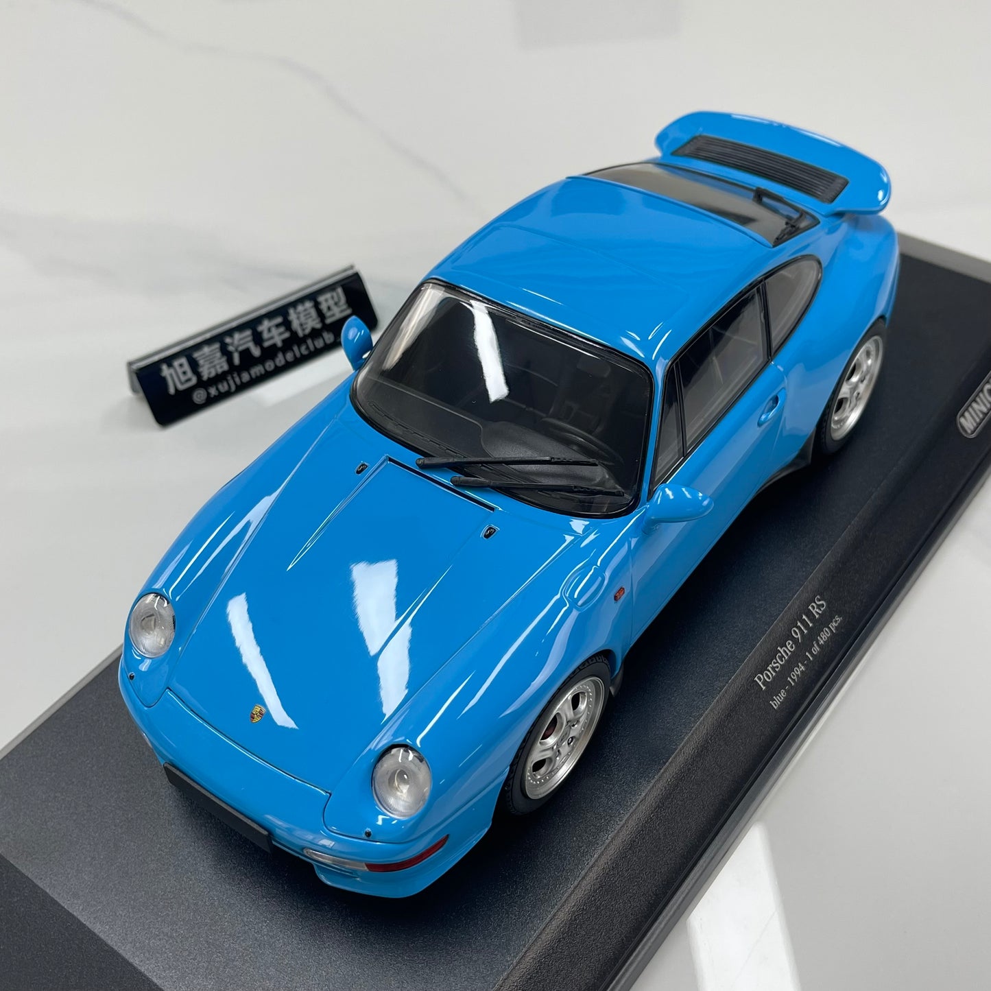 MINICHAMPS 1/18 Porsche 911 RS (993) - 1994 Blue 155061121