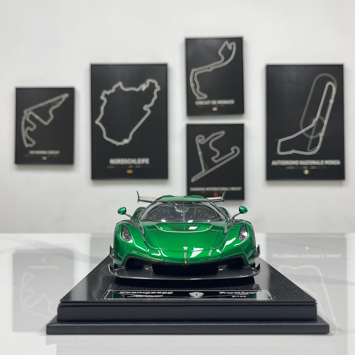 FrontiArt 1/18 Koenigsegg Jesko – Green (FA208)