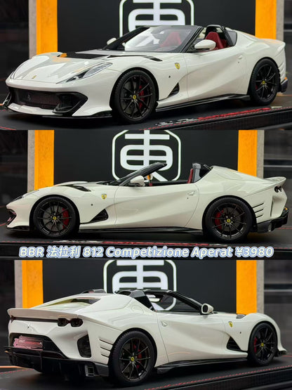 BBR 1:18 Ferrari 812 Competizione Aperat 23/24  DDJ004