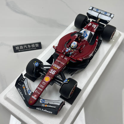 BBR 1:18 Ferrari SF25 F1 Car — Monaco GP 2nd Place (#16) — P18267C16