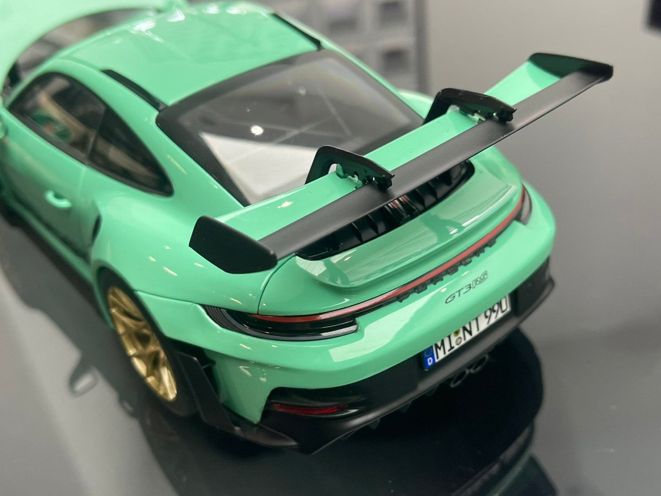 NOREV 1/18 Porsche 911 992 GT3RS alloy full-open simulation car model ornaments