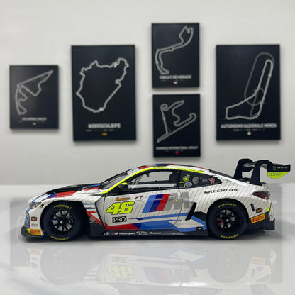 MINICHAMPS 1/18 BMW M4 GT3 TEAM WRT 12H BATHURST 2025 White Paint 110252046