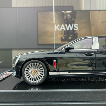 MOTORHELIX 1/18 Hongqi Guoya model limited edition simulation resin car model collection