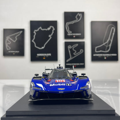Topspeed 1/18 Cadillac V-Series.R #101 (Cadillac Wayne Taylor Racing) – Blue Livery (TS0643)