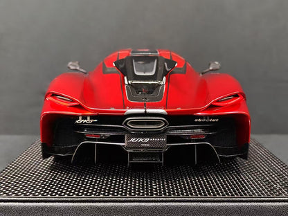 Frontiart 1/18 Koenigsegg Jesko Absolute Edition Apple Red Limited Edition Car Model Birthday Gift