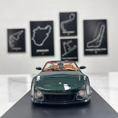 GT Spirit 1/18 Porsche Old & New Tokyo Auto Salon Green GT548