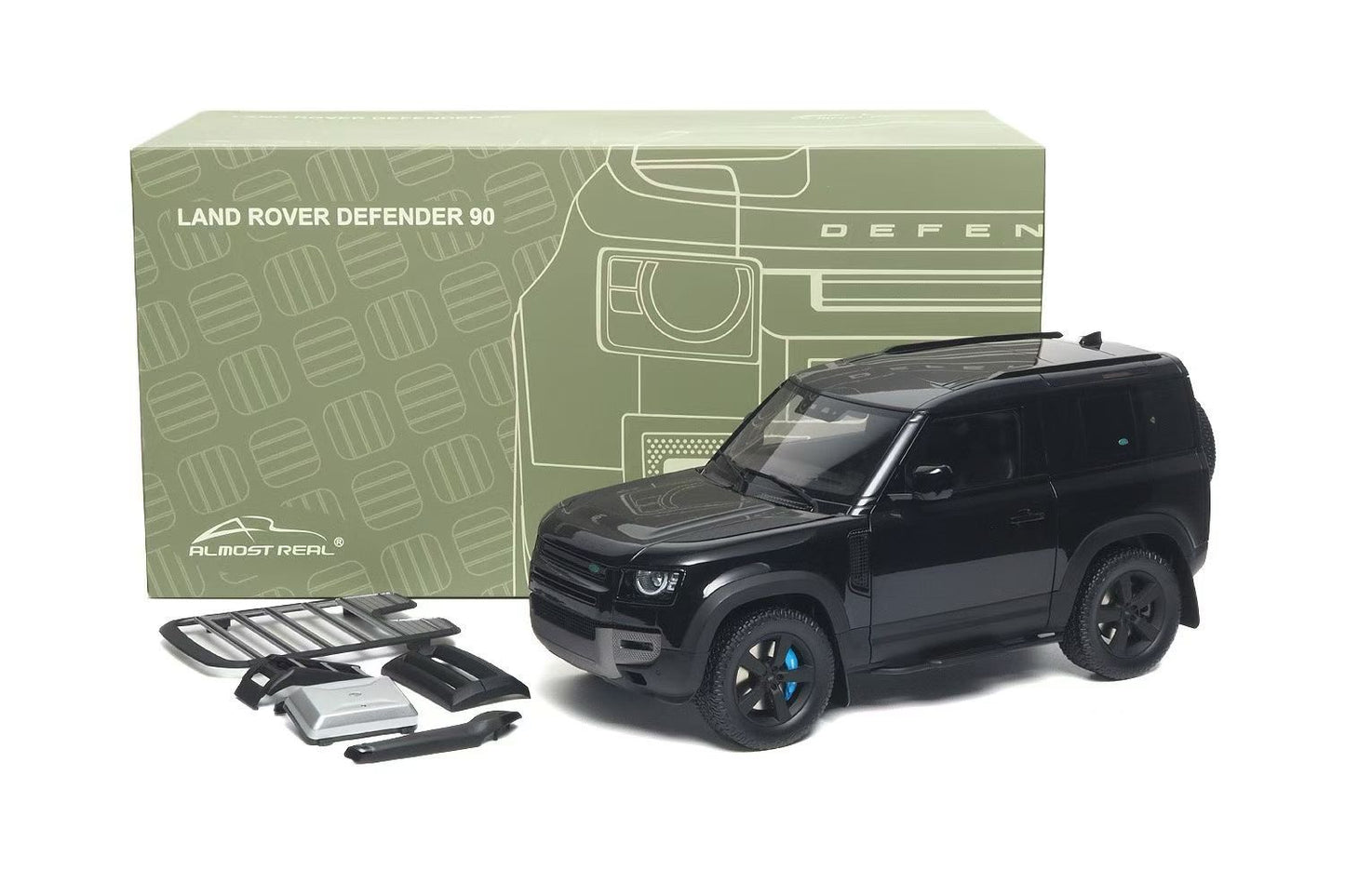 AR 1/18 Land Rover Defender 90 2020 Model Kit - Diecast Car