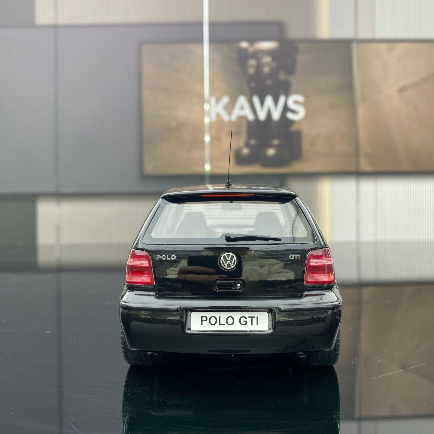 OTTO 1/18 Volkswagen VW Golf POLO N GTI LA7W black resin car model