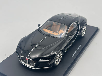TOPSPEED 1/18 Bugatti Atlantic Concept Nocturne Black Resin Car Model
