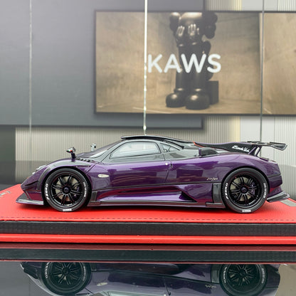 PEAKO 1/18 Pagani Zonda Viola(1 of1) Purple Limited Edition Car Model Ornament Gift