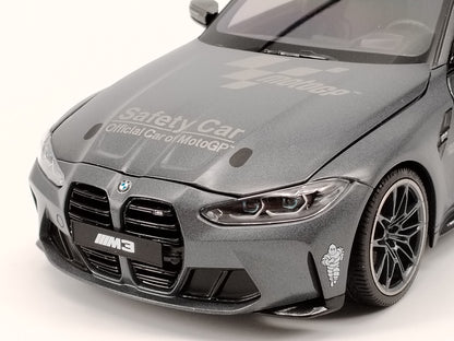 MINICHAMPS 1/18 BMW M3 COMPETITION Safety Car Grey Alloy Model 113020206