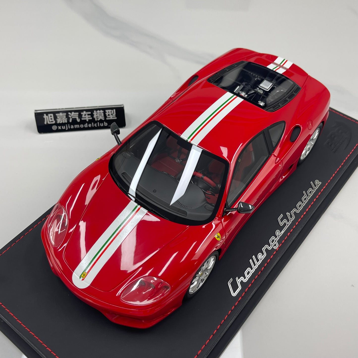 BBR 1/18 Ferrari 360 Challenge Stradale Red P18262A
