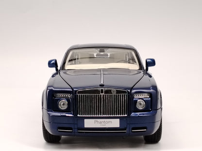 Kyosho 1/18 Rolls-Royce Phantom Coupe Metallic Blue Alloy Car Model