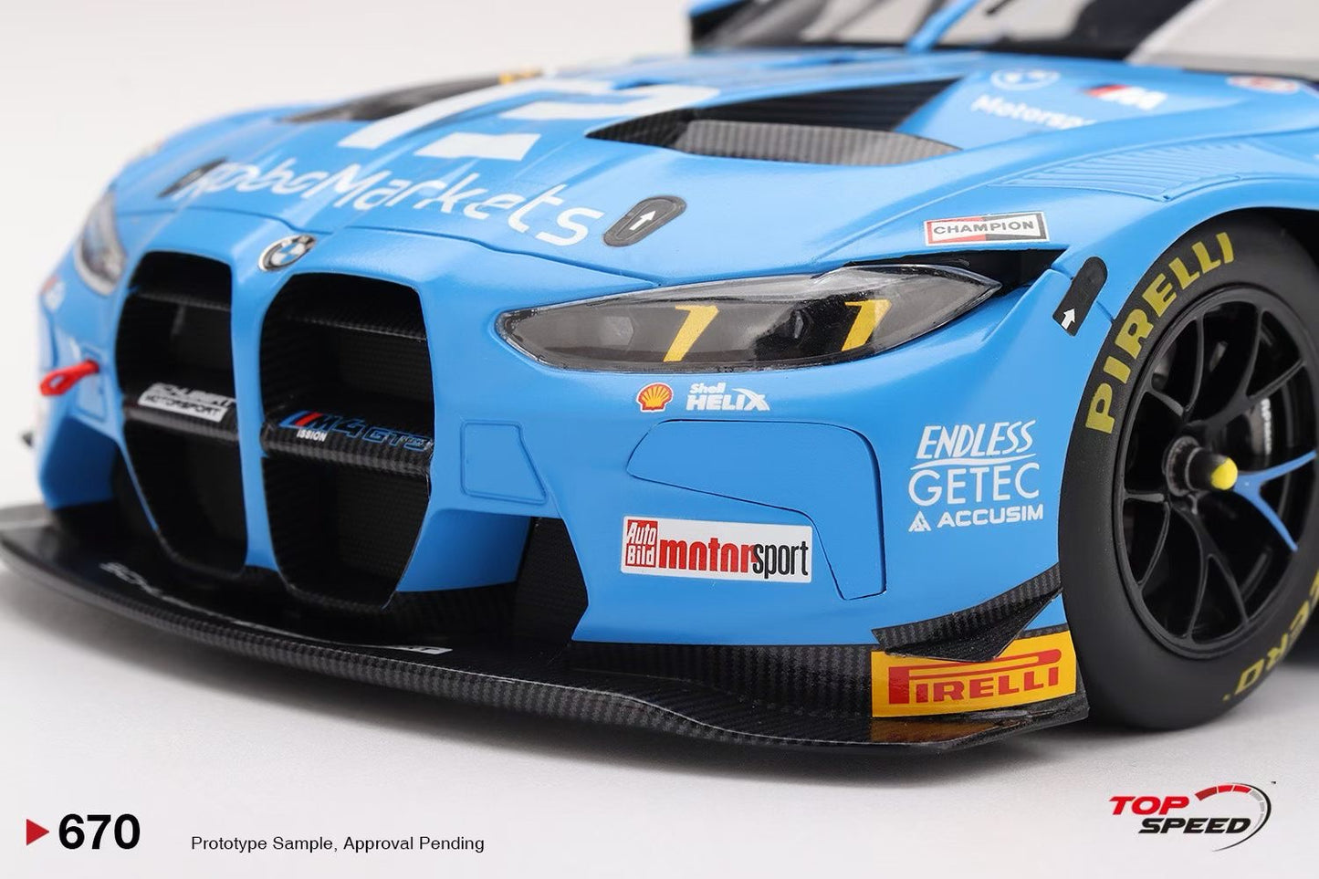 Topspeed 1:18 BMW M4 GT3 EVO #33 Schubert Motorsport 2025 DTM Zandvoort Race 1 Winner