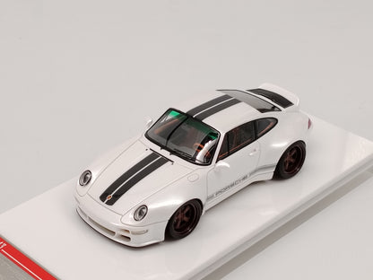SCM 1/43 Porsche Gunther Werks Limited Edition Simulation Car Model Ornaments