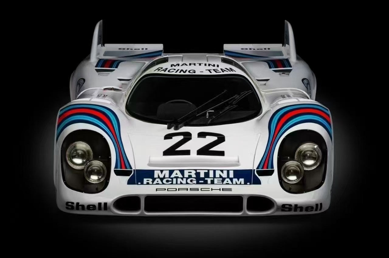 Pocher 1/8 alloy assembly model HK122 Porsche 917K-Martini paint