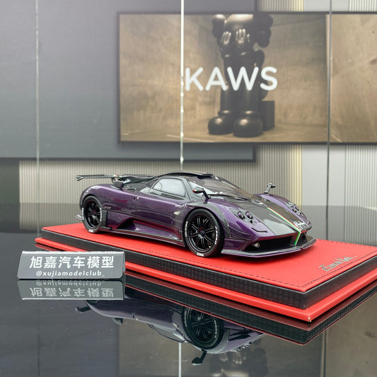 PEAKO 1/18 Pagani Zonda Viola(1 of1) Purple Limited Edition Car Model Ornament Gift