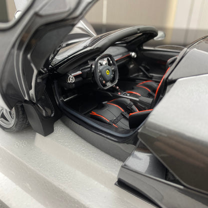 BBR 1/18 Ferrari LaFerrari Convertible Supercar Simulation Car Model