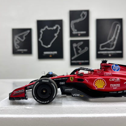BBR 1/18 Ferrari SF-23 #38 Zhou Guanyu Red BBR2318T38