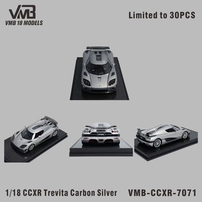 VMB 1/18 Koenigsegg CCXR Limited Edition Car Model