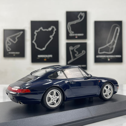 MINICHAMPS 1/18 Porsche 911 (993) 1993 Metallic Blue 155061100