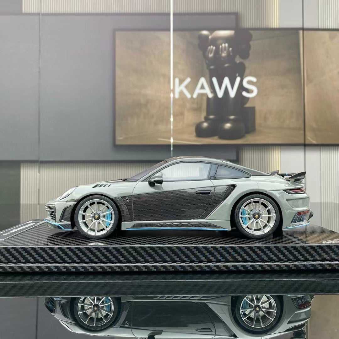New Arrival VIP 1/18 Porsche 992 Stinger GTR Grey Price 328$