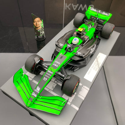 minichamps 1/18 STAKE F1 TEAM KICKSAUBER C44 Zhou Guanyu CHINAGP2024 Price 1368 147240524