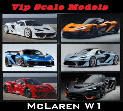 VIP Scale Models 1/18 McLaren W1 resin model car
