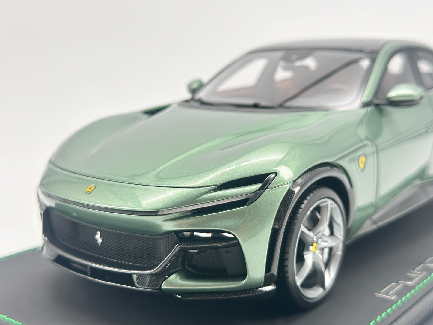 BBR 1/18 Ferrari PUROSANGUE Dora Green Simulation Model Car P18219PLF
