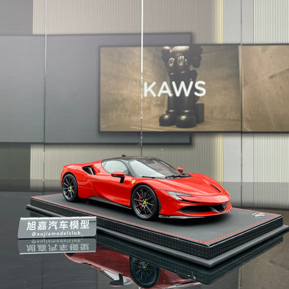 BBR 1/18 Ferrari SF90 Stradale Limited Edition Simulation Car Model Ornaments