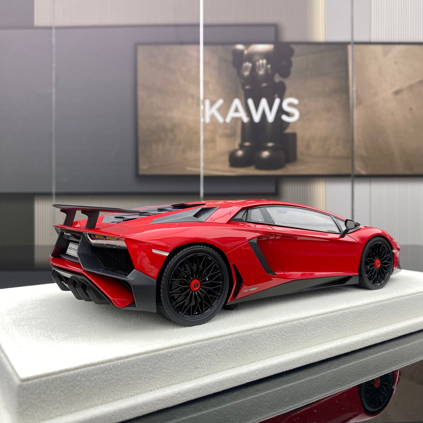 MAKE UP 1/18 Lamborghini Aventador LP750-4 SV limited edition car model