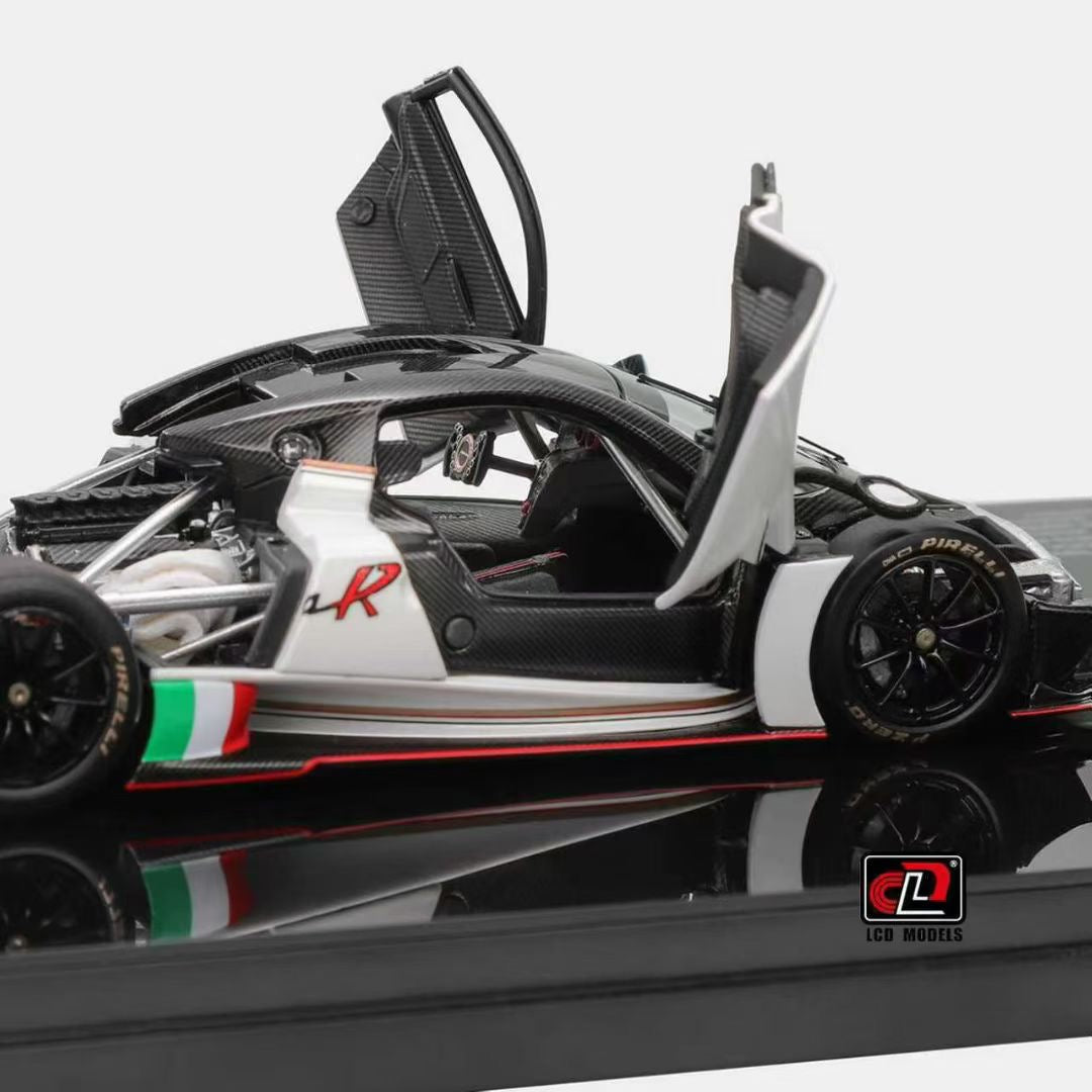 LCD 1/43 Pagani Huaya R alloy full opening car model