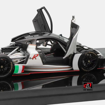 LCD 1/43 Pagani Huaya R alloy full opening car model