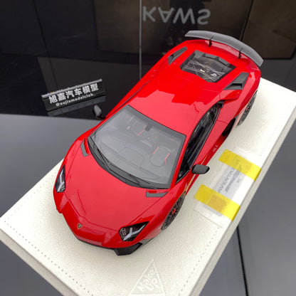 MAKE UP 1/18 Lamborghini Aventador LP750-4 SV limited edition car model