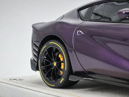 MR 1/18 Ferrari 812 Competizione Metallic Purple Limited Edition Model Car