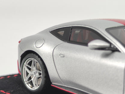 BBR 1/43 Ferrari Roma 30th Anniversary Special Edition Black Velvet Matte Silver Simulation Car Model BBRC236CH30
