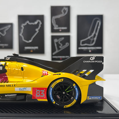 BBR 1/12 Ferrari 499P Le Mans 2025; Ye Yifei, champion, Le Mans #83, BBR1228C