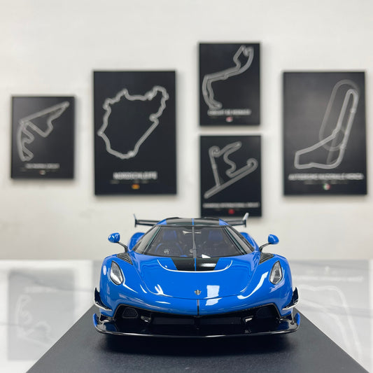 GT Spirit 1/18 Koenigsegg Jesko Blue GT1002